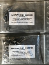 Kawasaki KH 250, KH 400, S1,S2, Kit visserie BTR, Inox.