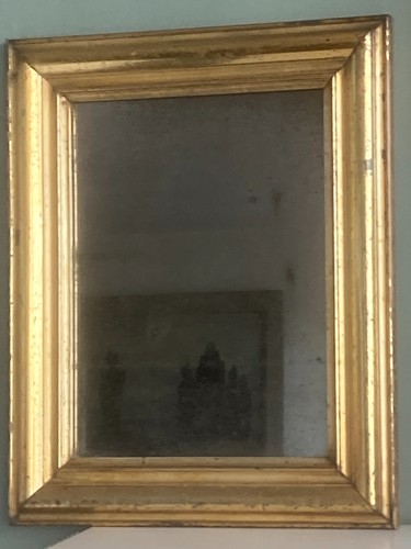 Miroir rectangulaire ancien - miroir,