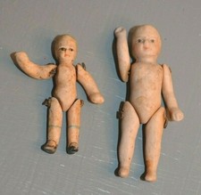 2 Anciennes Mini Poupée