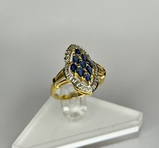 Bague en Or 2 tons 18 K /