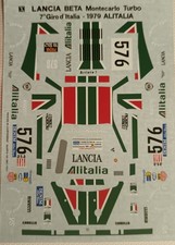 Decal LANCIA Beta Montecarlo
