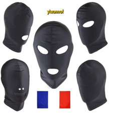 NOIRE CAGOULE EN SPANDEX