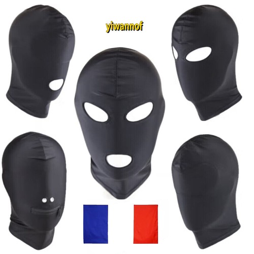 Noire cagoule spandex - cagoule,
