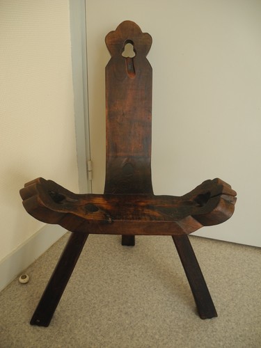 Chaise tripode bois déco - tripode,