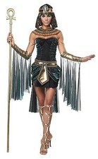 Adulte Femmes Égyptien Déesse Ancien Pyramide Cléopâtre Halloween Costume 01271