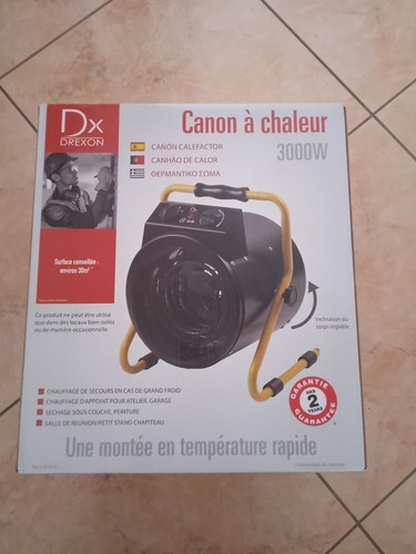 Canon chaleur 3000w drexon - canon, a
