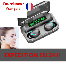 écouteur bluetooth sans fil Sport Oreillette Audio Stéréo Intégrés HD Mic