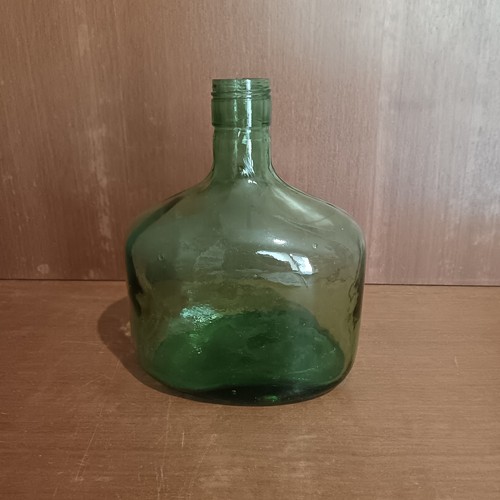 Bouteille dame jeanne verte - bouteille,