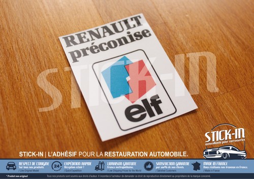 Autocollant sticker renault - autocollant,