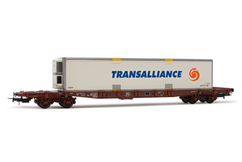 Hj6214 wagon porte conteneur - porte,
