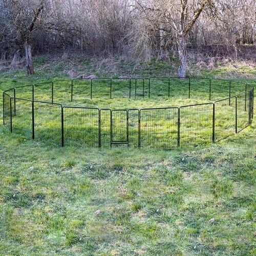 Parc enclos cage chiots - enclos, chiens
