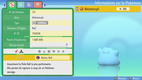 Pokemon metamorph shiny 6iv - pokemon,