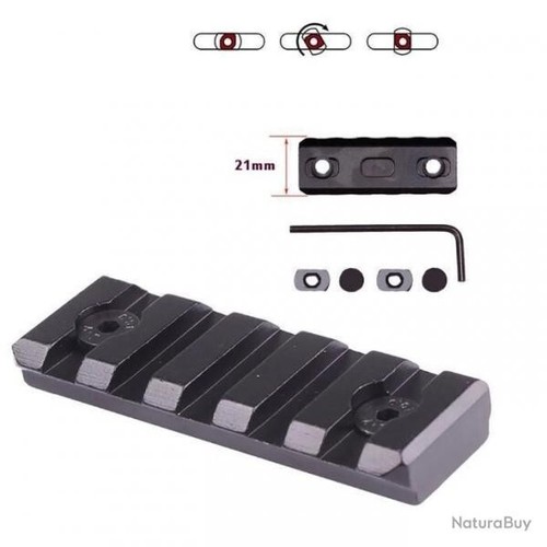Rail picatinny lok - picatinny, m-lok
