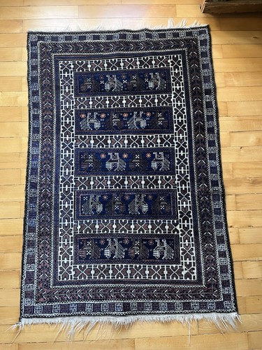 Tapis laine afghan