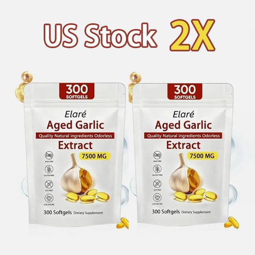 Elare aged garlic extract - garlic,