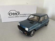 Renault 5 Alpine Turbo - Blue / Blue - Otto - Ottomobile 1/12 - G054