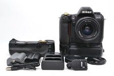 Exc+5 Nikon D100 6.1 MP Digital SLR Camera Body w/ 35-70m lens w/ battery grip