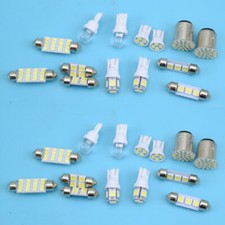 28pcs T10 LED Light Car Bulb Auto Lamp Set For Interior Dome Map Dashboard O