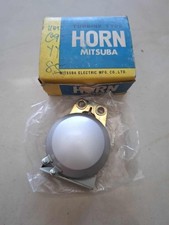 HONDA CL90-CS90-CB92-CD125-CD175-SS125A-C92-C95-CS92 HORN MITSUBA 6V. NOS JAPAN