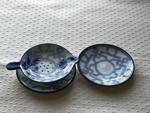 Bombay blue and white set - and, of