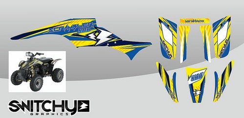 Kit autocollant graphiques - autocollant, atv