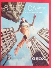 Press ad: clothing fashion shoes GEOX Spherica active
