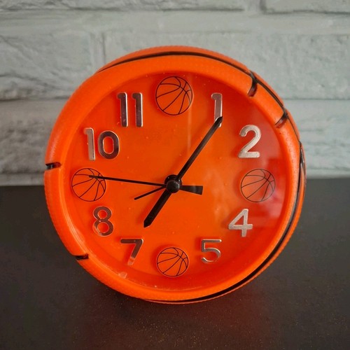 Réveil orange forme ballon - orange, de