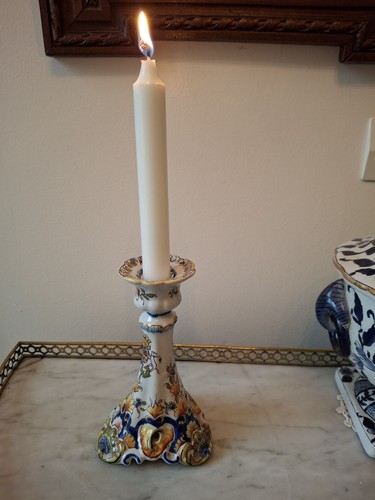 Bougeoir faience de - bougeoir, en