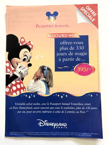 Disneyland paris flyer - disneyland,