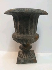 VASE MEDICIS EN FONTE PATINE