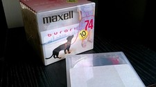 11 Minidisc Maxell Burari MD 74 min