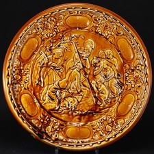 LONGWY plat d'ornement aux