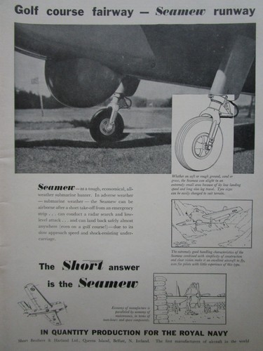 1954 pub short seamew - 5/1954,
