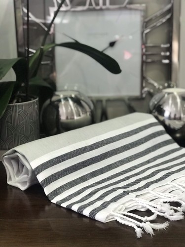 Serviette hammam turc luxe - serviette,