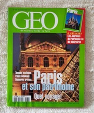 Revue magazine GEO : Paris et