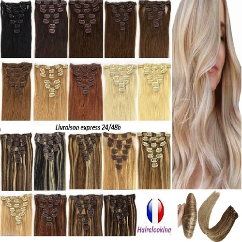 Kit extensions clips - kit, cheveux