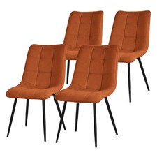 Lot de 4 chaises de salle à