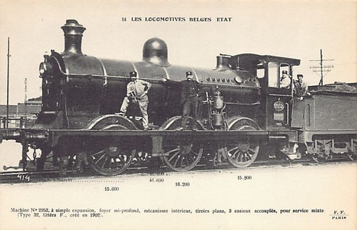 Belgique les locomotives - les,