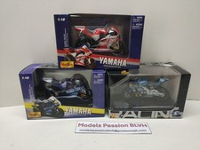 Yamaha Honda Moto GP 1/18 Lot X3