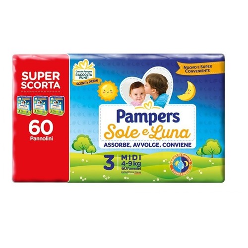Pampers soleil lune tripack - pampers,