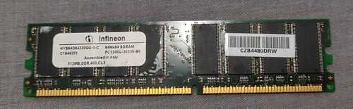 Barrette mémoire 512mo - de,
