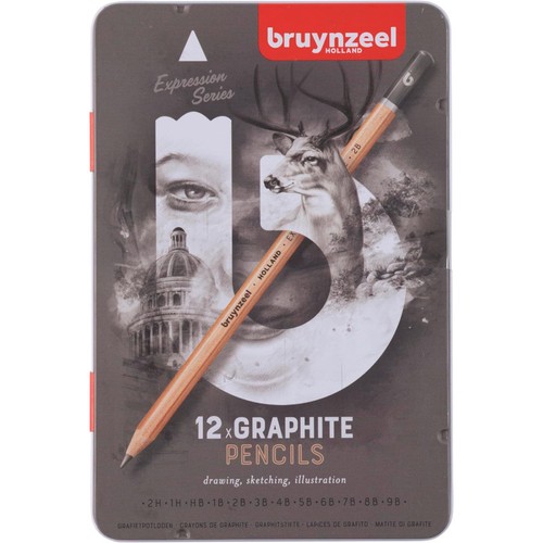 Crayons graphite 12 - graphite,