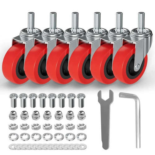 Pack creeper wheels 5 inch - 6,