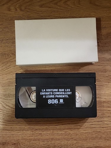 Peugeot 806 cassette - peugeot, vhs