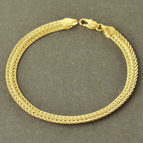 Bracelet maille anglaise 20cm - bracelet,
