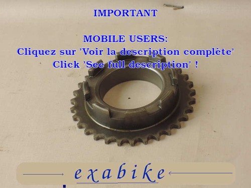 Pignon commande pompe a - de,