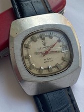 Vintage RARE Men WATCH SELHOR 03 17 RUBIS SWISS MADE SALE 21800 BEAT FE 140 1 A