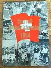 1954 RIMET COMPLETE Sticker Card Football Toilet 54 Swiss World Cup Figure Album