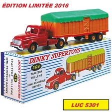 TRACTEUR WILLEME + REMORQUE