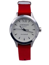 Montre Locman Island Lady 605WTR/258 32Mm Acier/Tissu Surtaxée Neuve